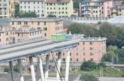 Pope writes to people of Genoa one year after collapse of Morandi Bridge